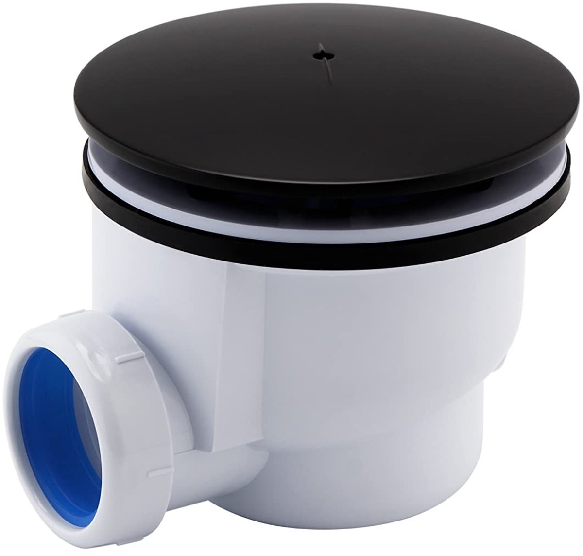 Omgoods - Zwart Douche Afvoerputje met Diameter 90 mm