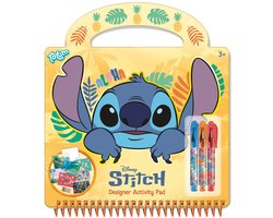 Disney Stitch Doeboek - Activiteitenboek - Tekenen, schrijven en stickeren - 25-delig - Speelgoed Kinderen - Knutselen - Voor meisjes en jongens -…