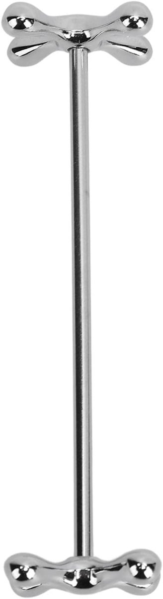 SnelShoppen - 4-delige RVS Chopstickhouder met Antislip Ontwerp - Premium Metalen Steun voor Lepels, Vorken, Messen - Keukenaccessoire voor Thuis, Kan