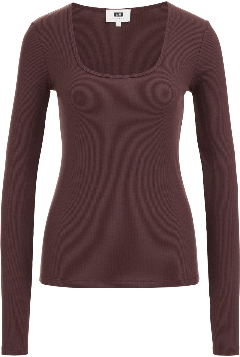 WE Fashion DAMES THE RIBBED TOP