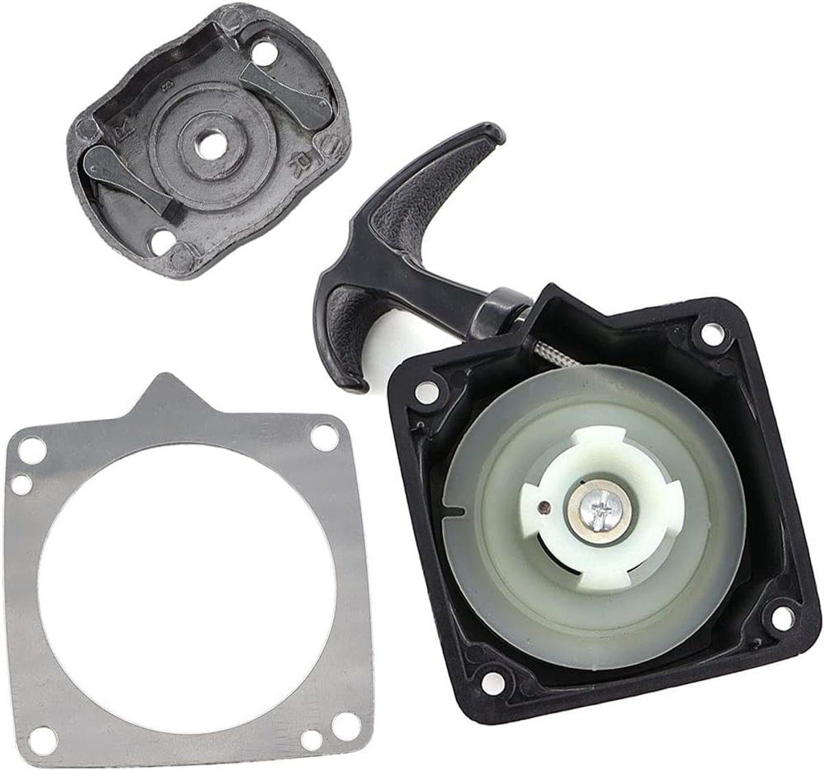 Trekstarter starter voor 43 cc - 52 cc bosmaaier, bosmaaier, multitool Fuxtec, Rotfuchs, Brast, Timbertech en meer