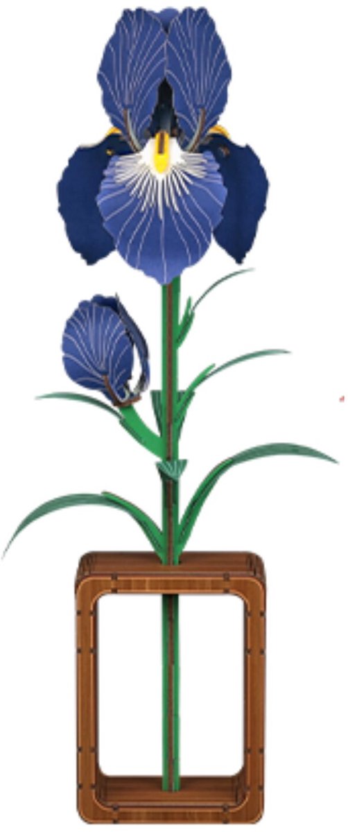 Cutebee, Bloem, Iris, FWLP106, 16x13,3x37,2cm