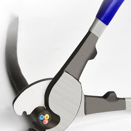 Kabelknipper voor het knippen en strippen van koperdraden - Elektrisch gereedschap met ergonomische handgreep van Merkloos	 — afbeelding 3
