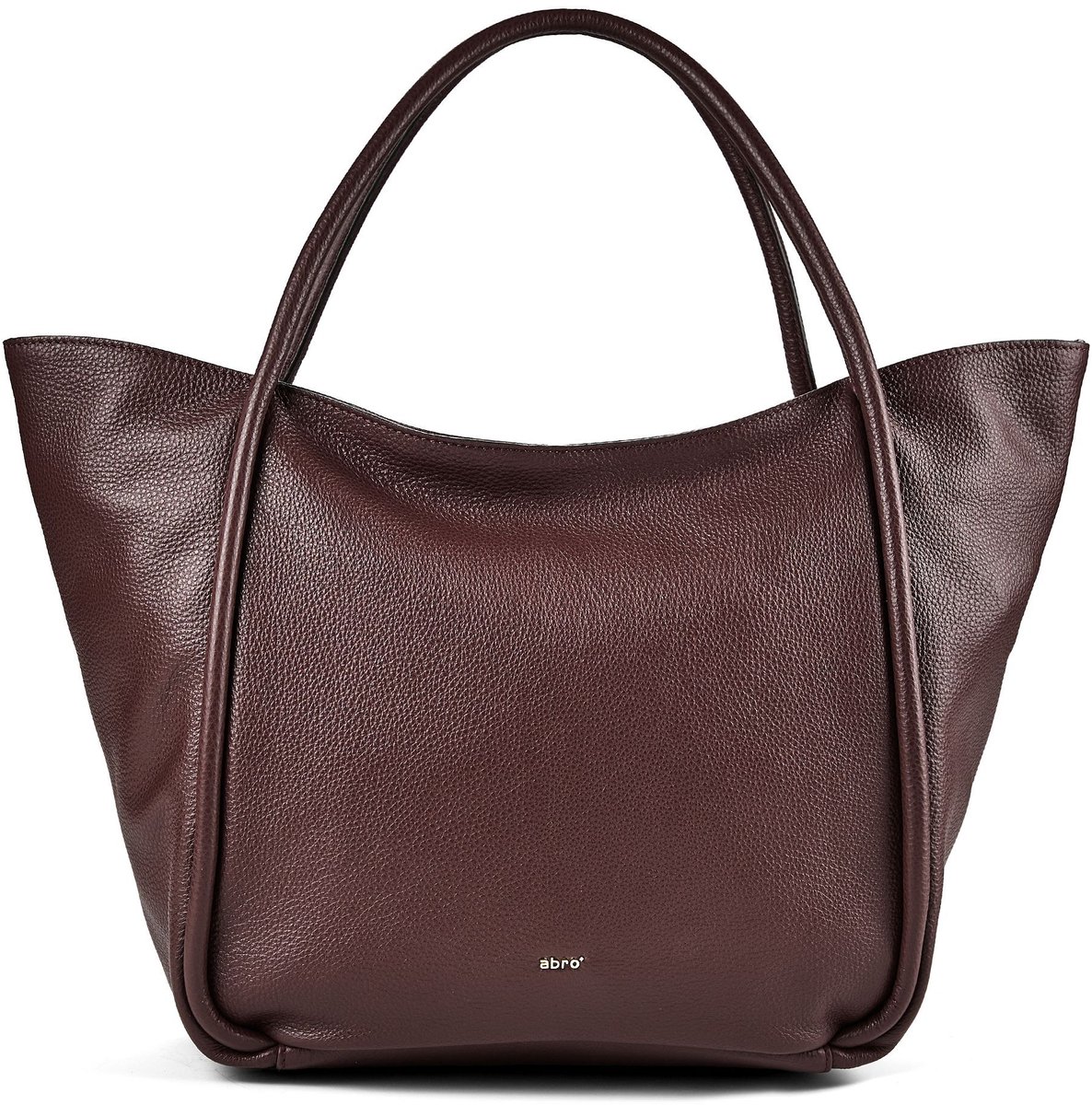 abro Willow Shopper Tas Leder 50 cm - 20 L - burgundy
