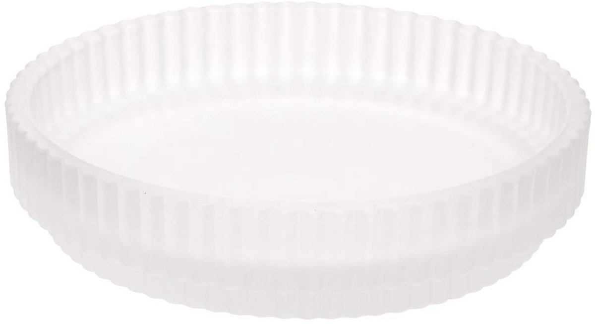 Porte-savon Solis rond D.11cm transparent