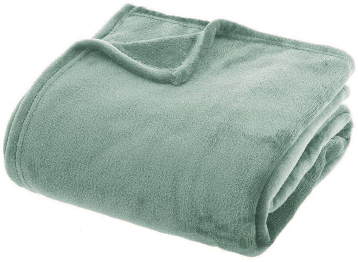 Effen flanellen plaid OLLIS