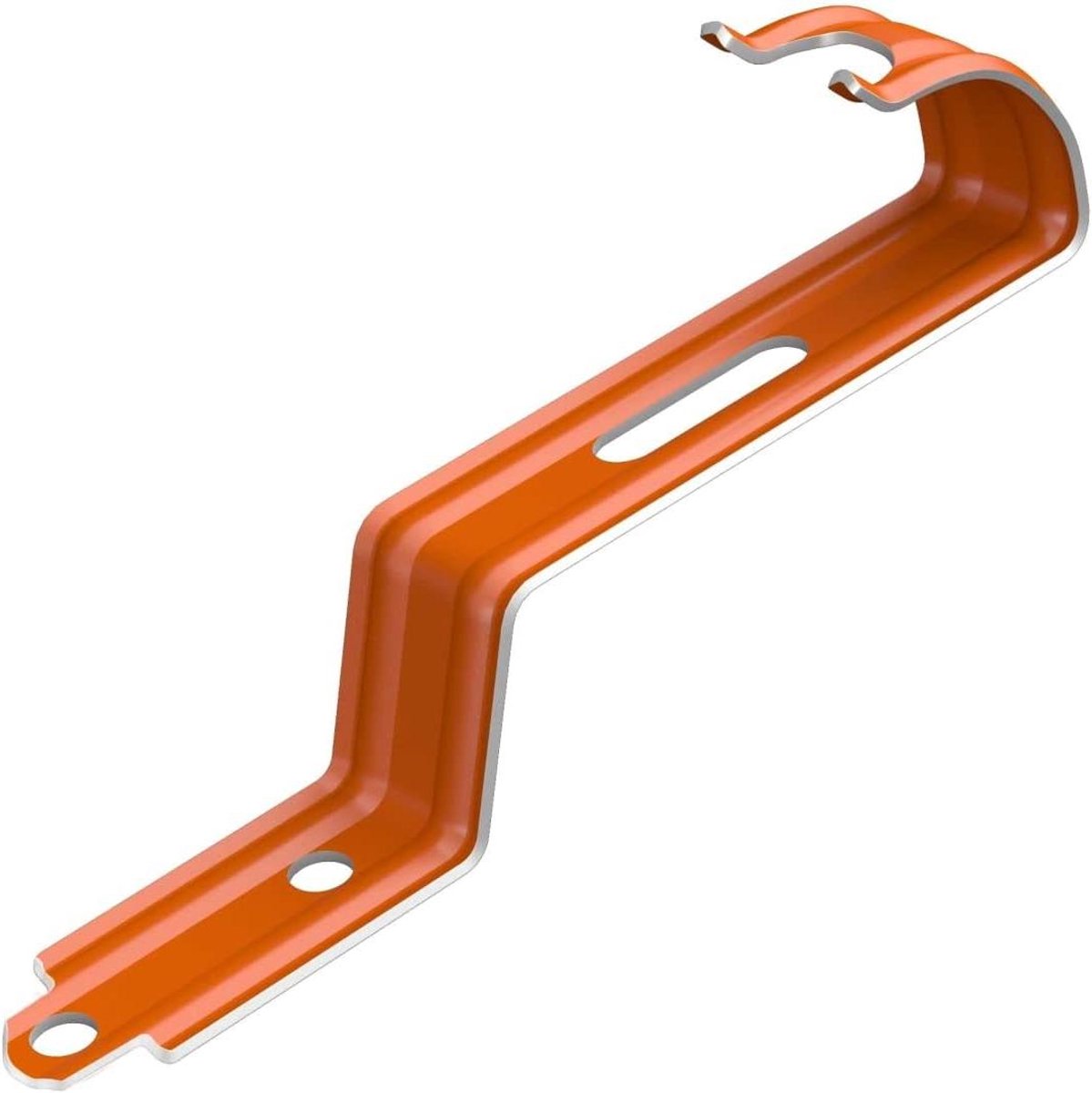 Dakpan Nokklemmen - Daknok Bevestiging - Dak Reparatie - Gecoat Aluminium - 10 Stuks - Baksteenrood