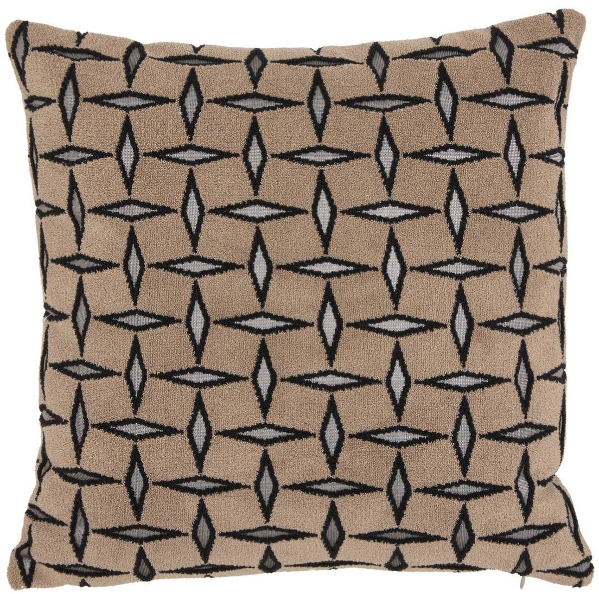 Jacquard kussenhoes met afneembare hoes DIAMANT