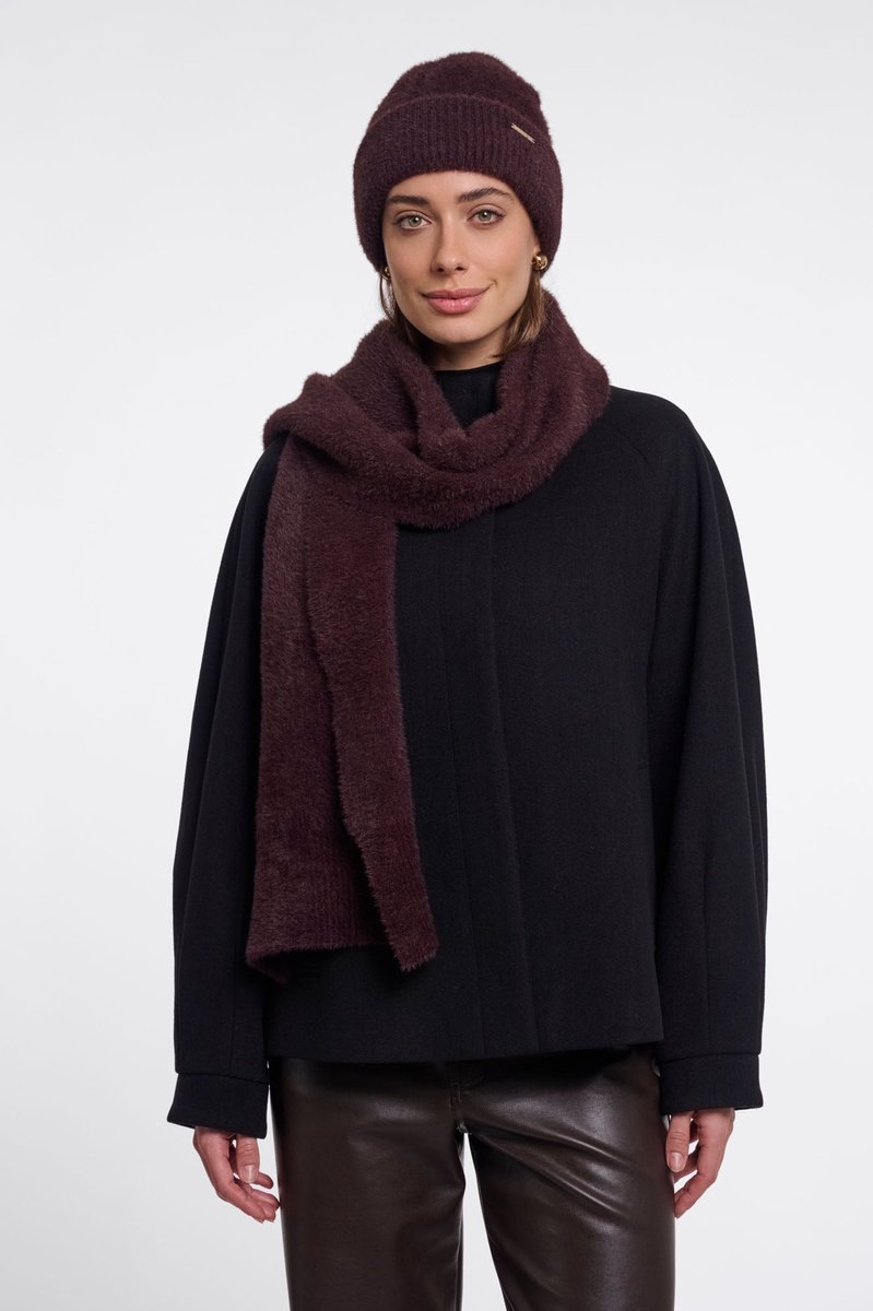Rino & Pelle Accessories - Otus scarf - Fudge cloak