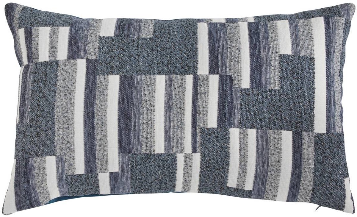 Kussen met afneembare hoes van chenille CALIX