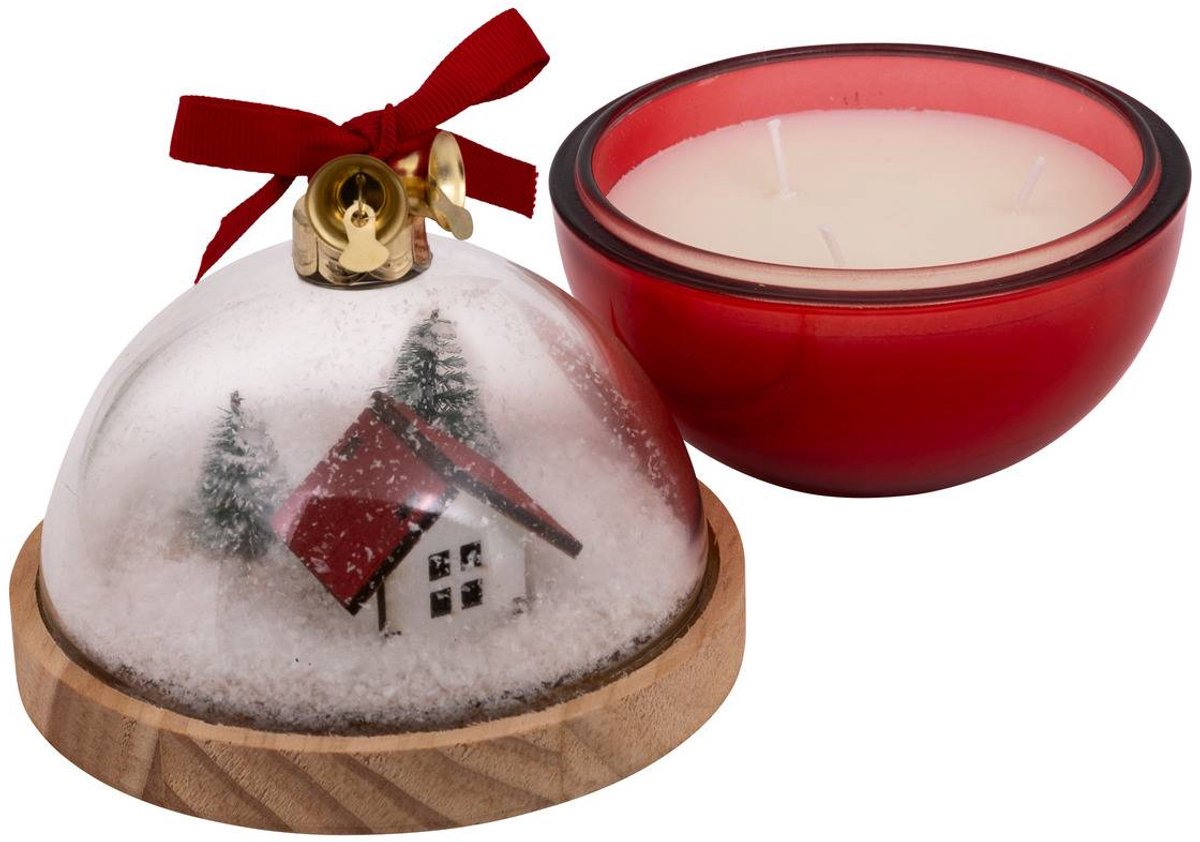 Geurkaars sneeuwbol 130 g