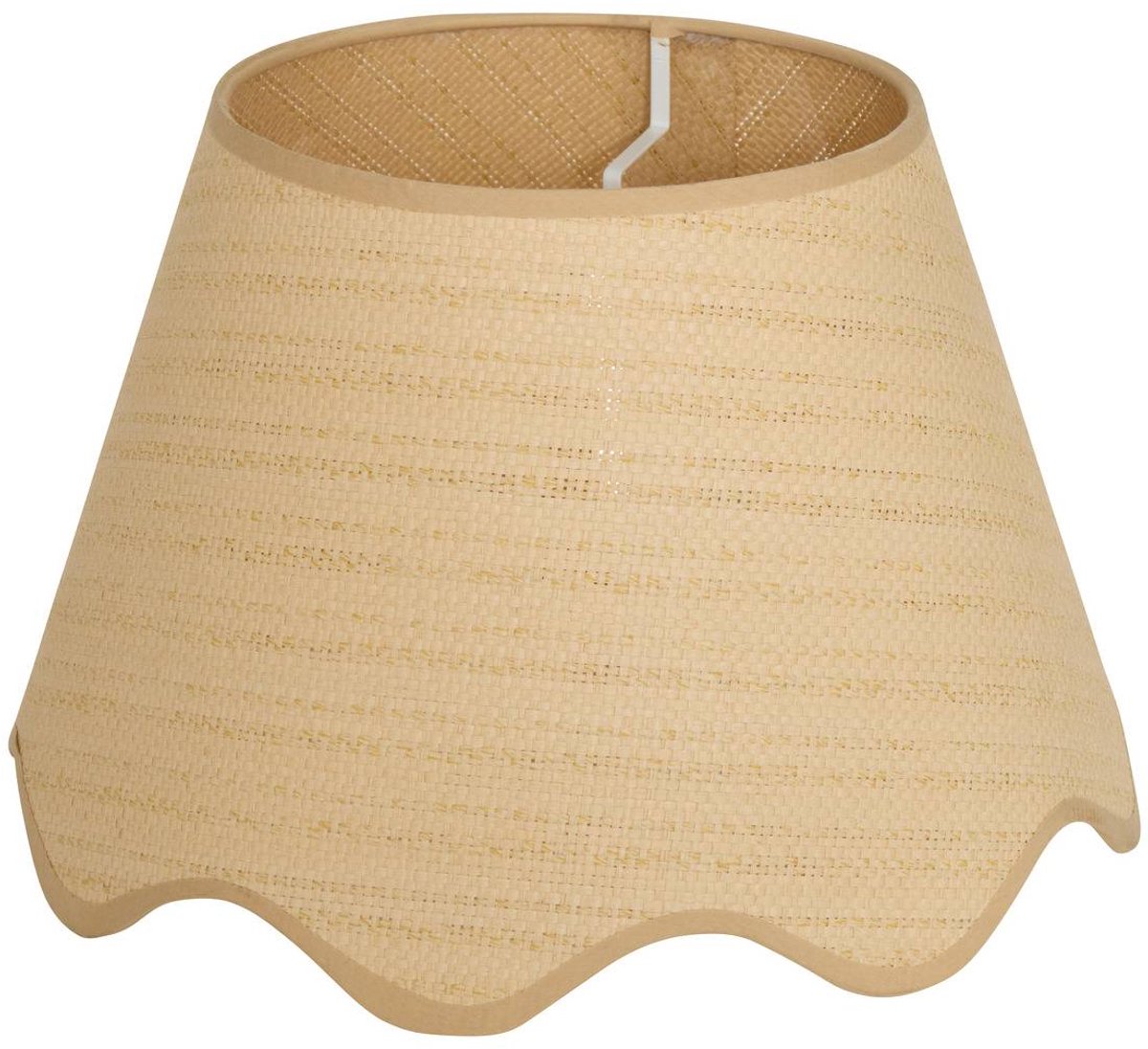 Abat-jour Flore rond D.37cm beige