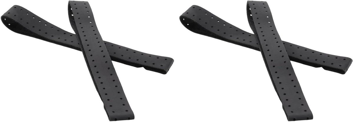 Reserveband Hartslagmeter - Verstelbare Band - Sporten Meten - Ademend Materiaal - 4 stuks - Zwart