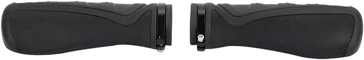 Fiets Stuurgrepen - Handvatten Fiets - Veilig Fietsen - Ergonomisch Antislip - Standaard Maat - Zwart