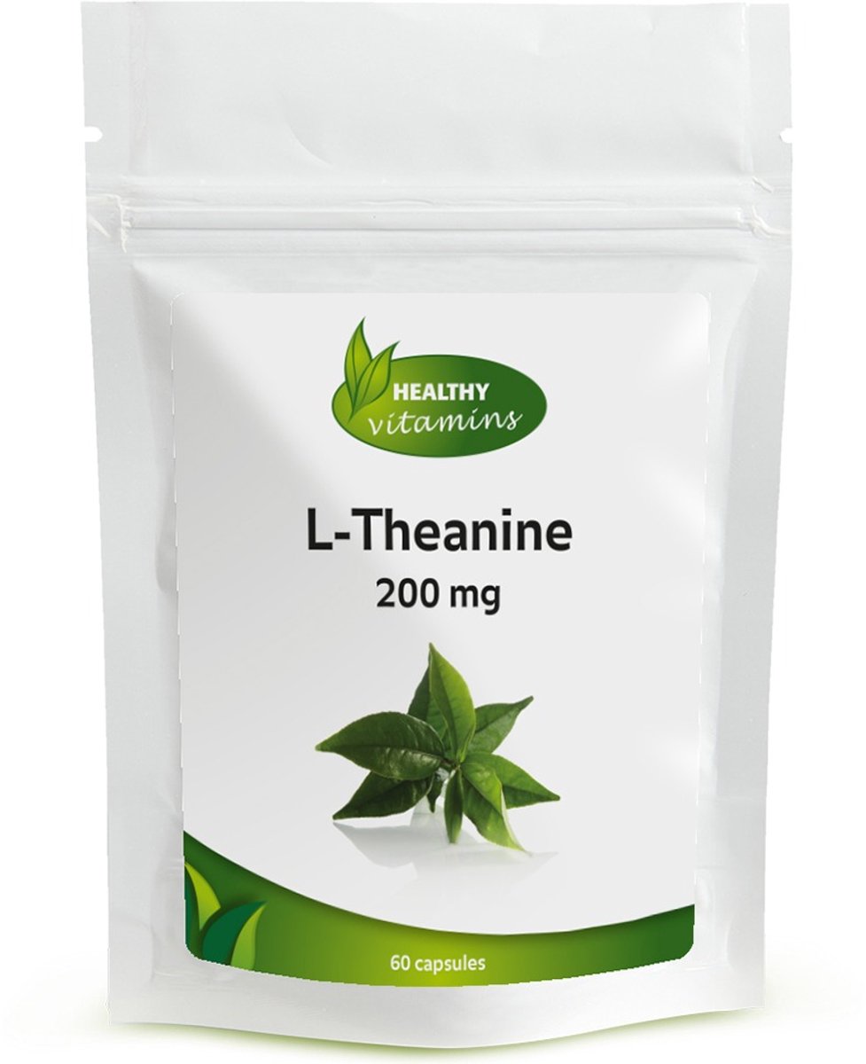 Healthy Vitamins L-Theanine - 300 mg - 60 Capsules
