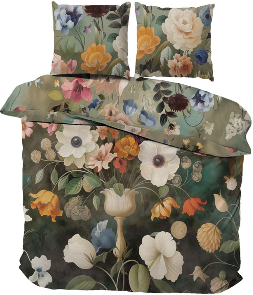iSleep Dekbedovertrek Fem - Tweepersoons - 200x200/220 cm - Multi