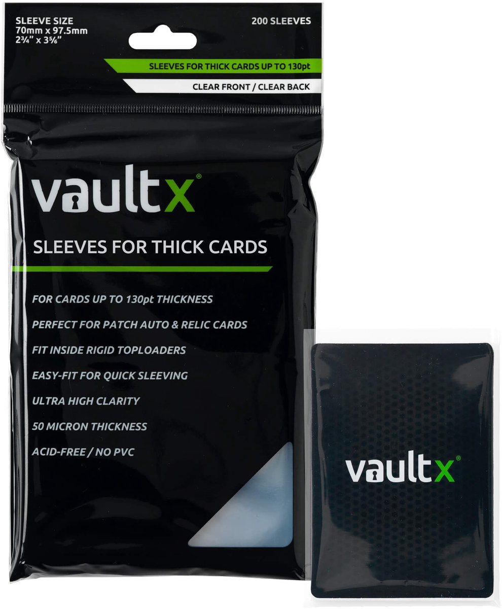 Vault X Penny Sleeves voor Dikkere Kaarten tot 130pt - voor Trading Card - 200 Stuks