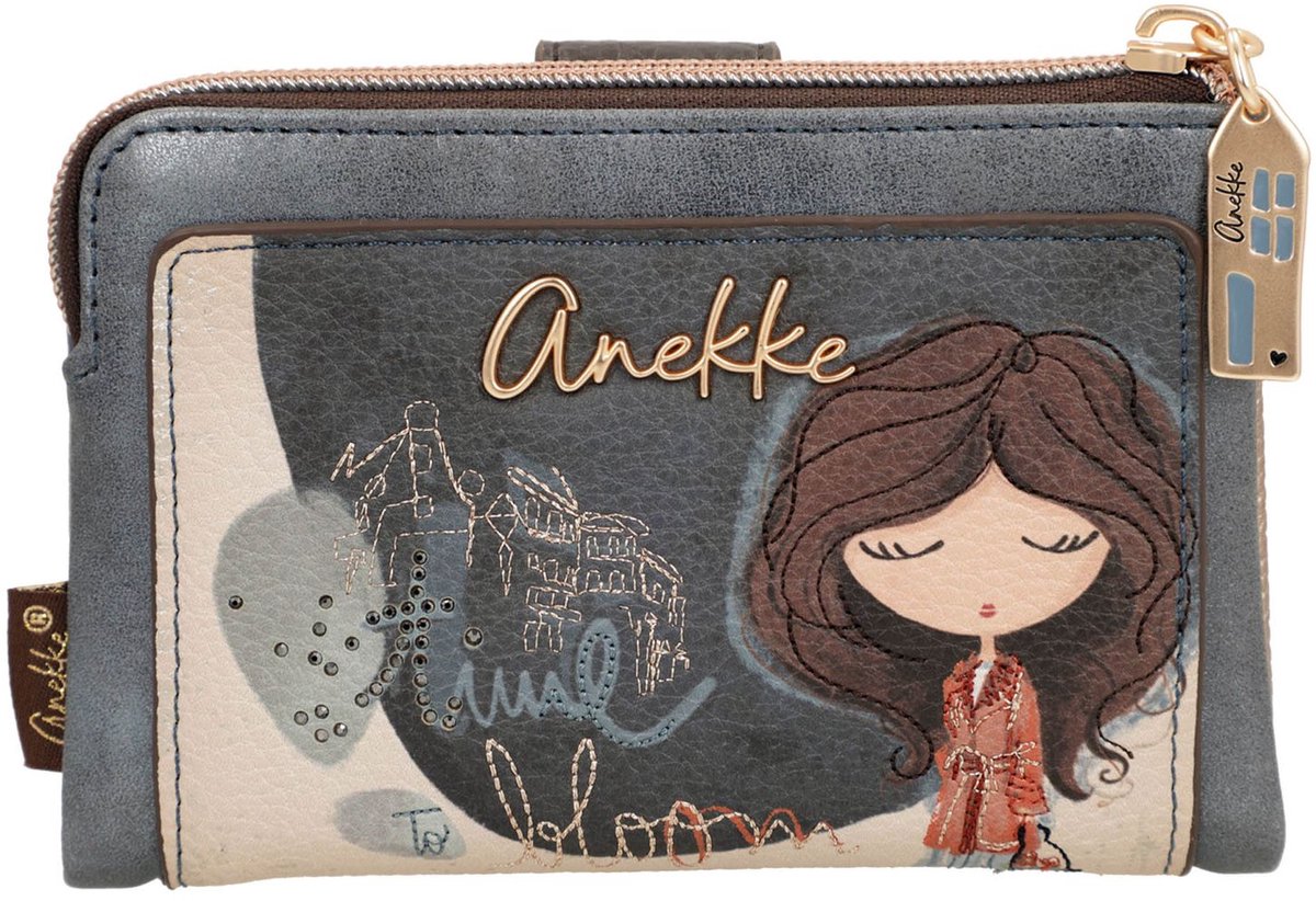 Anekke portemonnee Tulip Flexible RFID Wallet Multicolor veelkleurig
