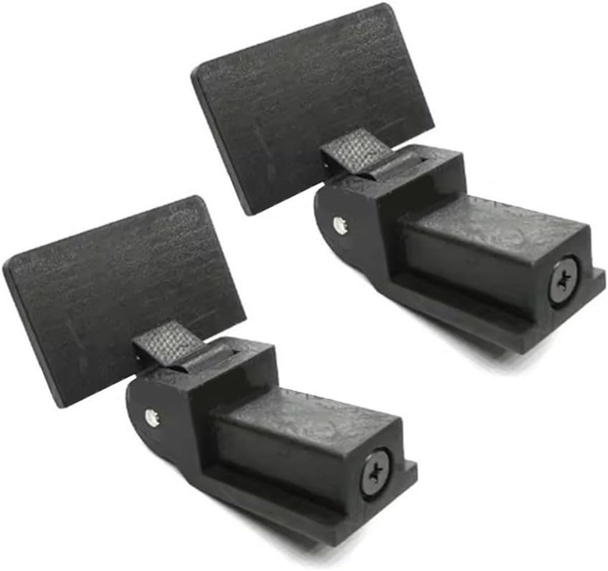2 Stuks Stofhoes Scharnier voor Platenspeler, Vervangend Onderdelenset voor Vinyl Record Spelers, Bescherming tegen Stof en Krassen voor Audio Apparatuur