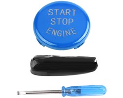 Duwknop voor het uitschakelen van de motor, schakelknop om de motor te stoppen (blauw) voor auto-interieur en -exterieur upgrades