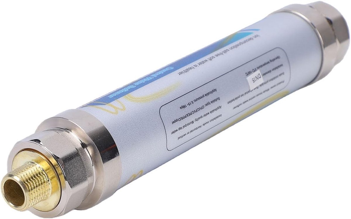 Waterontharder zonder zout, magnetisch systeem voor leidingen en verwarmers, voorkomt kalkaanslag, geschikt voor 3/4 inch (DN20), ideaal voor huishoudelijk gebruik en energie-efficiëntie