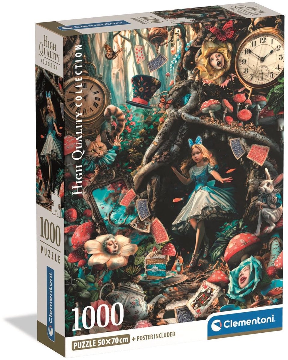 Solidchoice - Puzzel 1000 Stukken - Another Day in Wonderland
