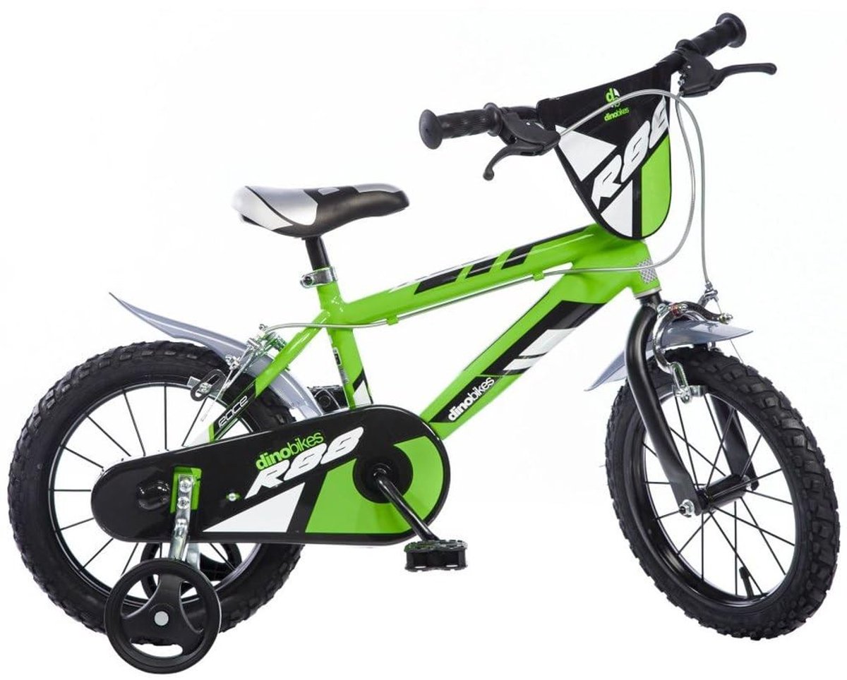 Solidchoice - Groene Kinderfiets met 16 Inch Frame en Zijwieltjes