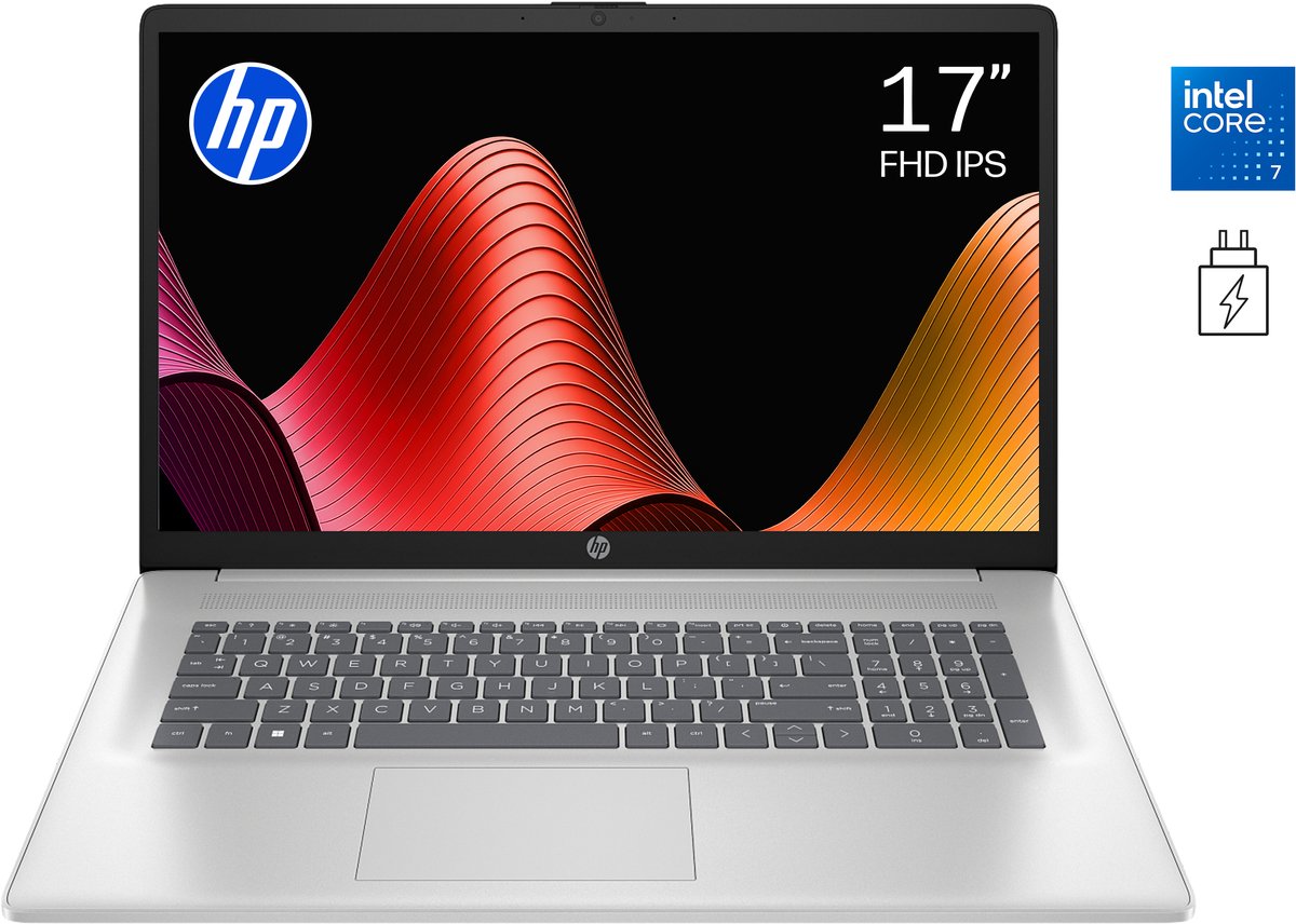 HP 17-cn4774nd - Laptop - Core 7 - 16GB/1000GB - 17.3 inch - Windows 11 Home