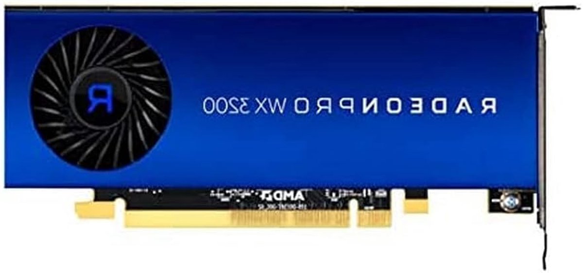 Professionele Grafische Kaart - Werkstation GPU - CAD Ontwerp - Compact Enkele Slot - 4GB GDDR5 - Zwart