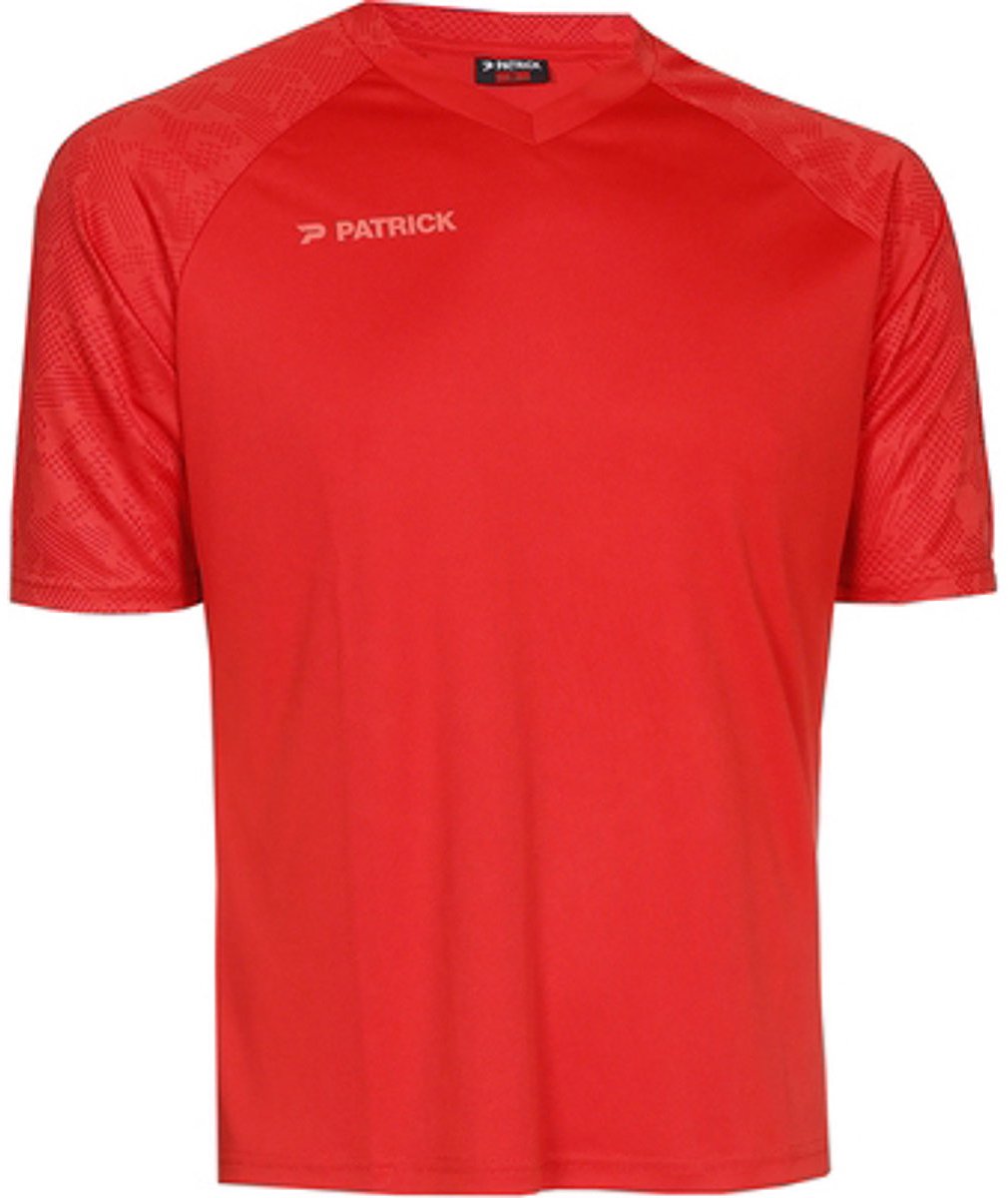Patrick Talent Shirt Korte Mouw Heren - Rood | Maat: L