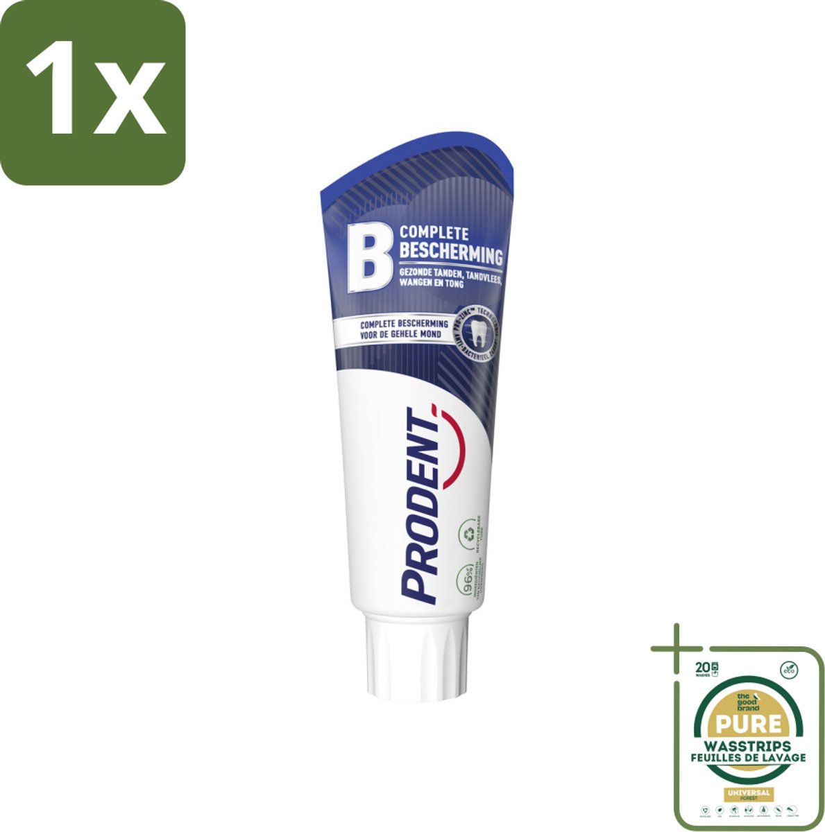 1 x Prodent – Tandpasta – Complete Bescherming – Pro-Zinc Technologie – 75 ml- Koffie - Koffiezetapparaat - Koffiezetapparaat