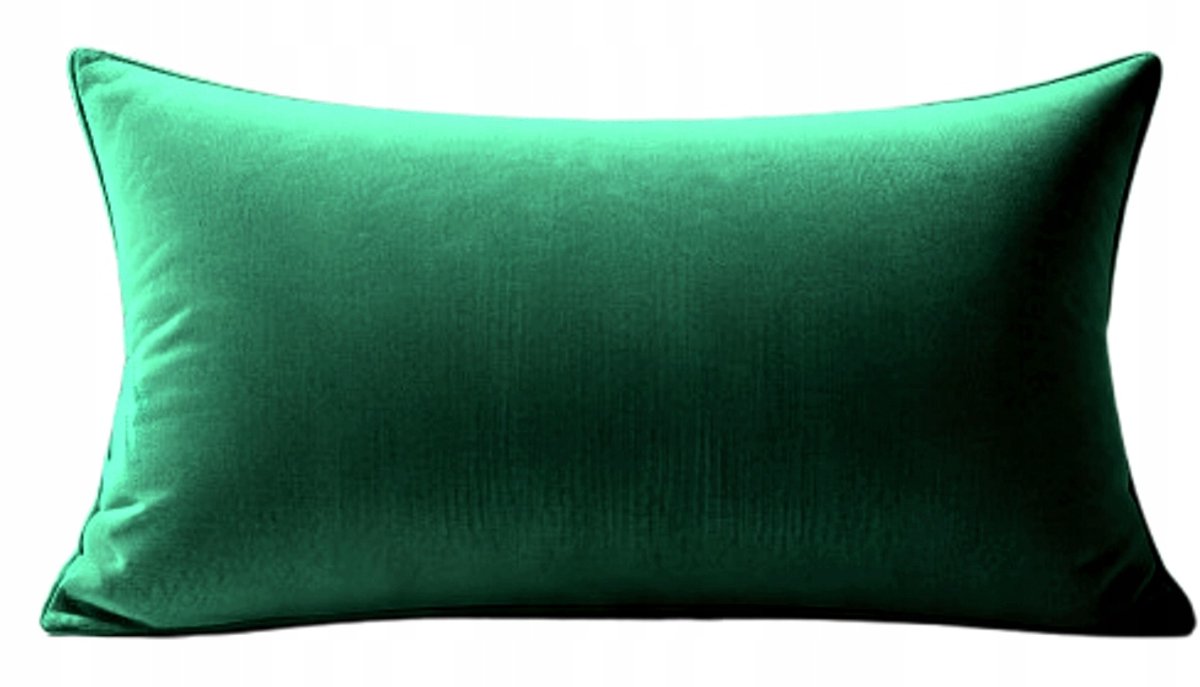 MMO-EURO Martyna Opiełka Decoratieve Kussenhoes velours 60x40cm - Flesgroen