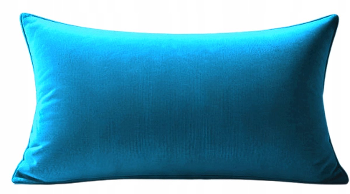 MMO-EURO Martyna Opiełka Decoratieve Kussenhoes Velours Licht Turks 50x35 cm