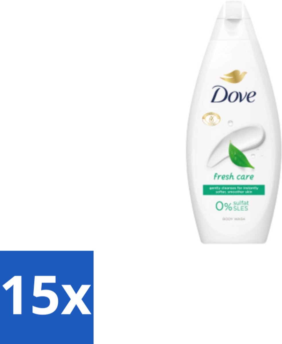 Dove – Douchegel – Fresh Care – 250 ml - Bulkverpakking - 15 stuks