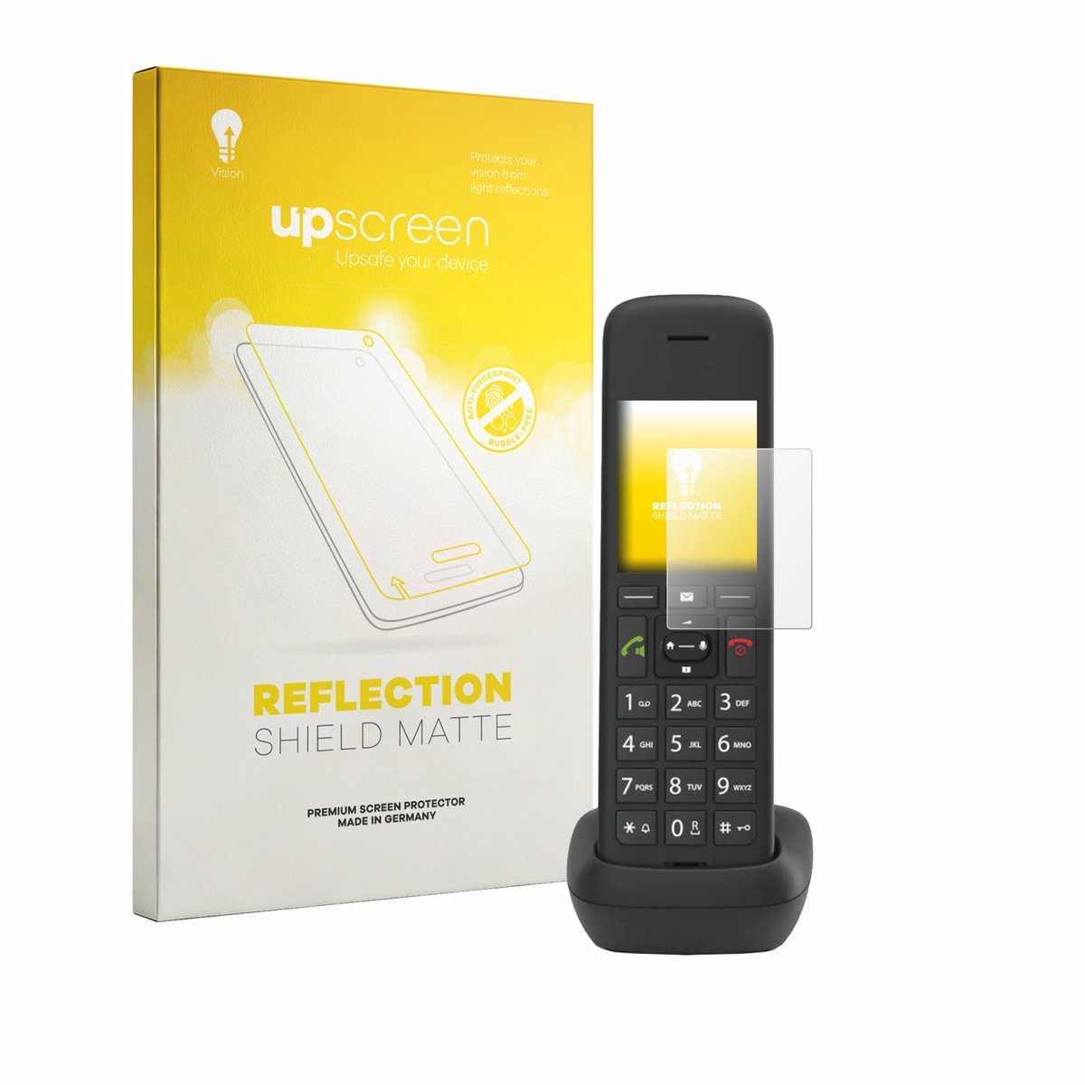 upscreen - Screenprotector voor Gigaset C575A - Folie Beschermfolie anti glare matte
