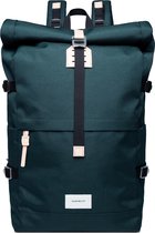 Sandqvist Backpack Bernt Dark Green SQA1371- Sac à dos Rolltop