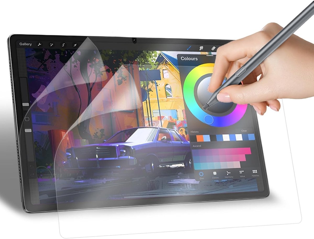 Set van 2 beschermfolie voor 12.7 inch tablet, ideaal voor bescherming tegen krassen en vingerafdrukken