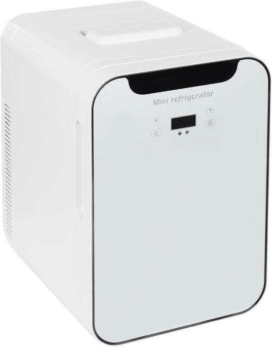 Mini Koelkast - Compacte Koeler - Dranken Koelen - Dubbel Gebruik - 20 Liter - Wit — afbeelding 5