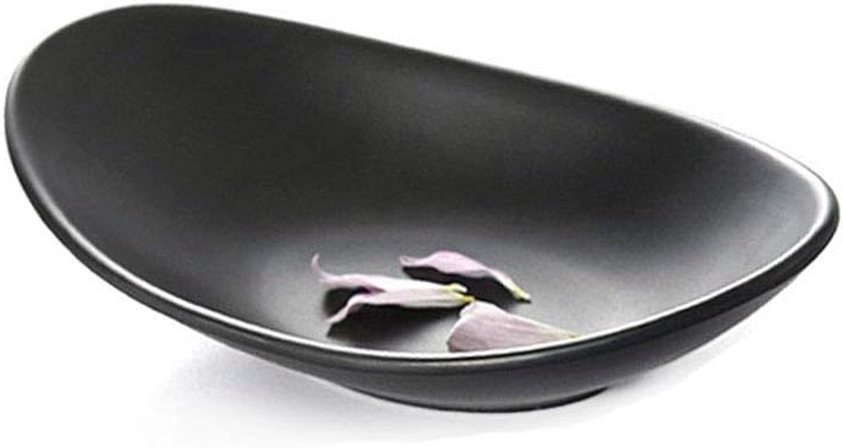 Sieraden Schotel - Ring Houder - Kleine Spullen Opbergen - Crashbestendig Materiaal - 18x10x2.5cm - Zwart