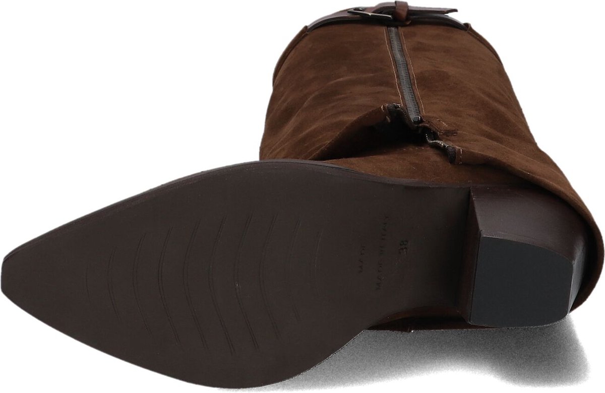 LINA LOCCHI Aw448 Laarzen - Suède - Dames - Bruin - Maat 41