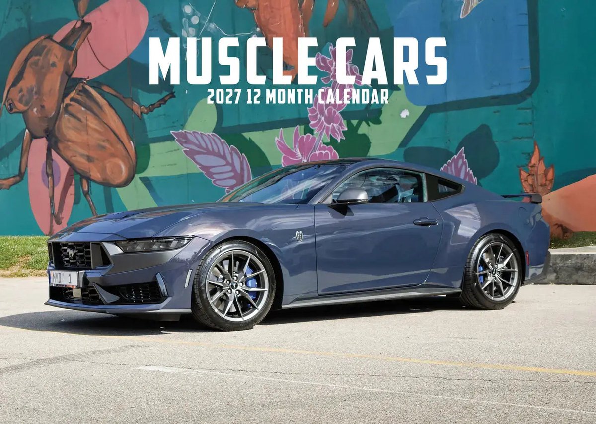 American Muscle Cars A3 Kalender 2027
