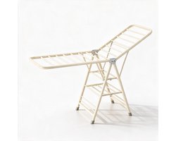 ProductXpert DryPro™ - Wasrek - Droogrek Inklapbaar - Opvouwbaar - 180 cm - Beige
