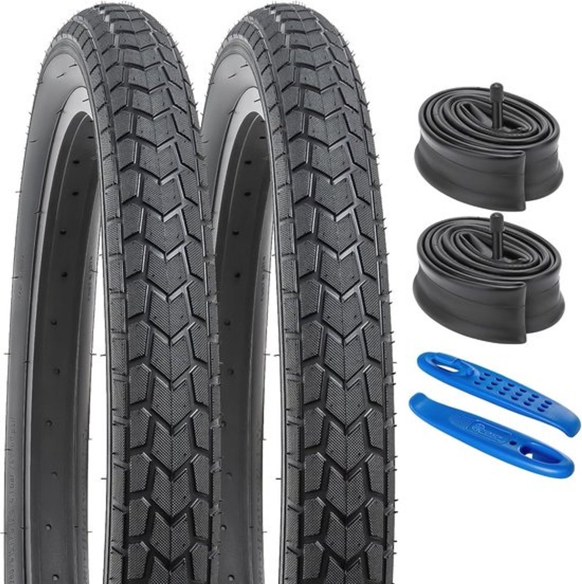 Opvouwbare 20-Inch Fietsbanden 20x2.10 - Inclusief Binnenbanden
