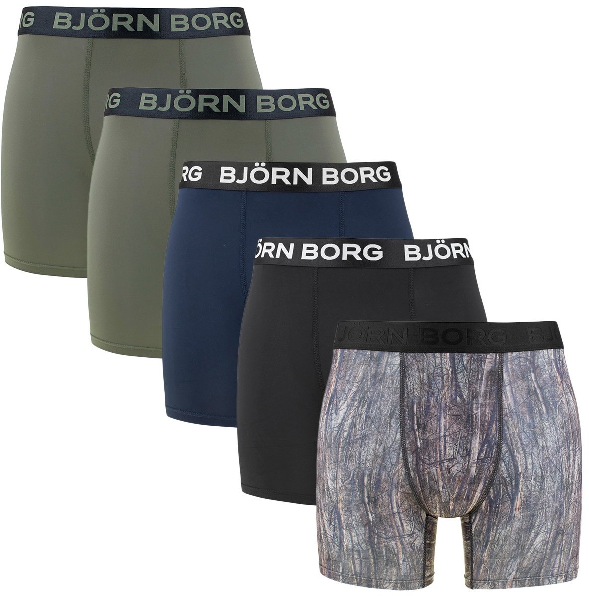 Bjorn Borg 5-pack heren boxershort - Sports Microfiber - Multi / S