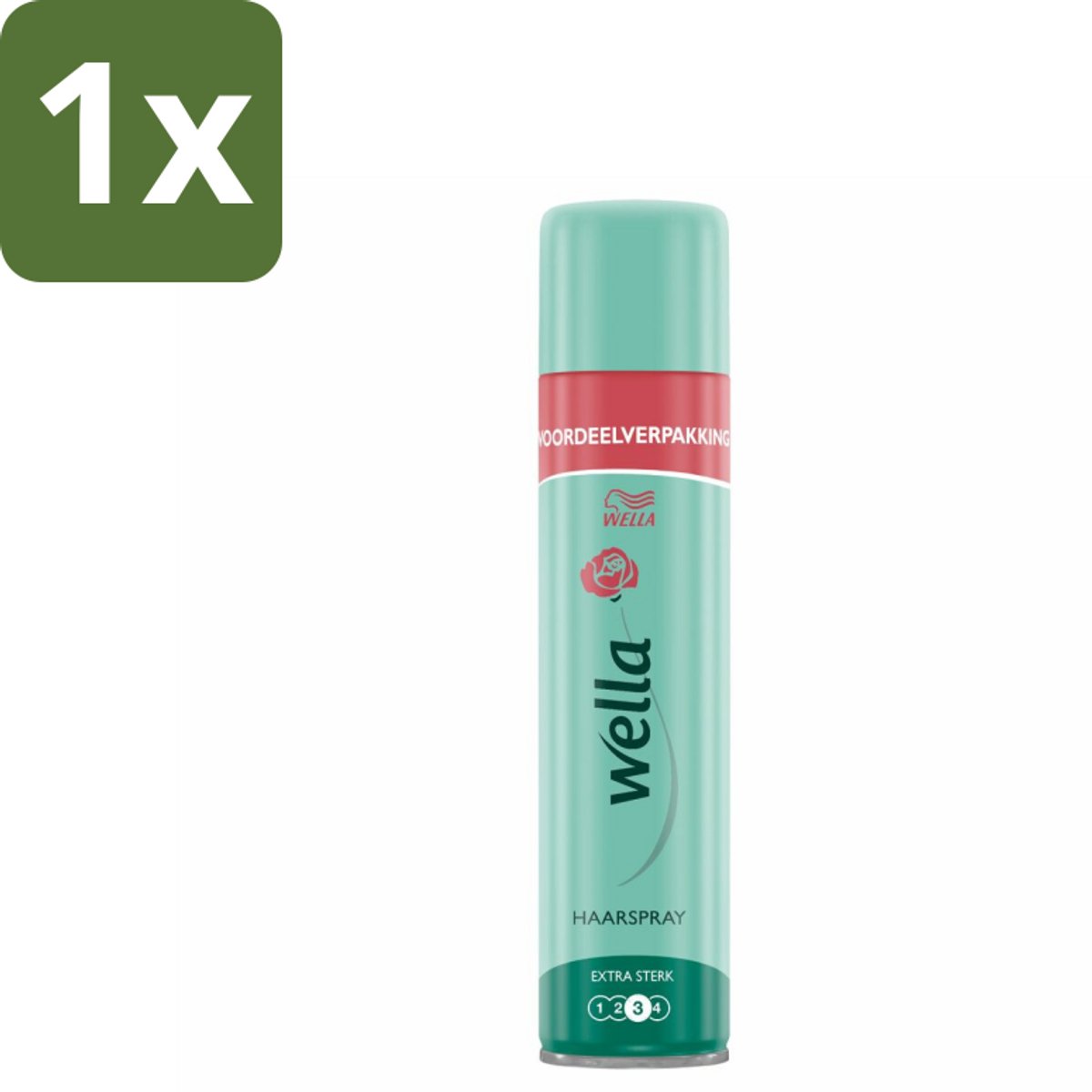1 x Wella – Forte – Haarspray Extra Strong - 400 ml - Haarspray - Haarspray Extra Strong - Haarspray 400 Ml - Haarspray UV Bescherming - Haarspray Voor Dagelijks Gebruik