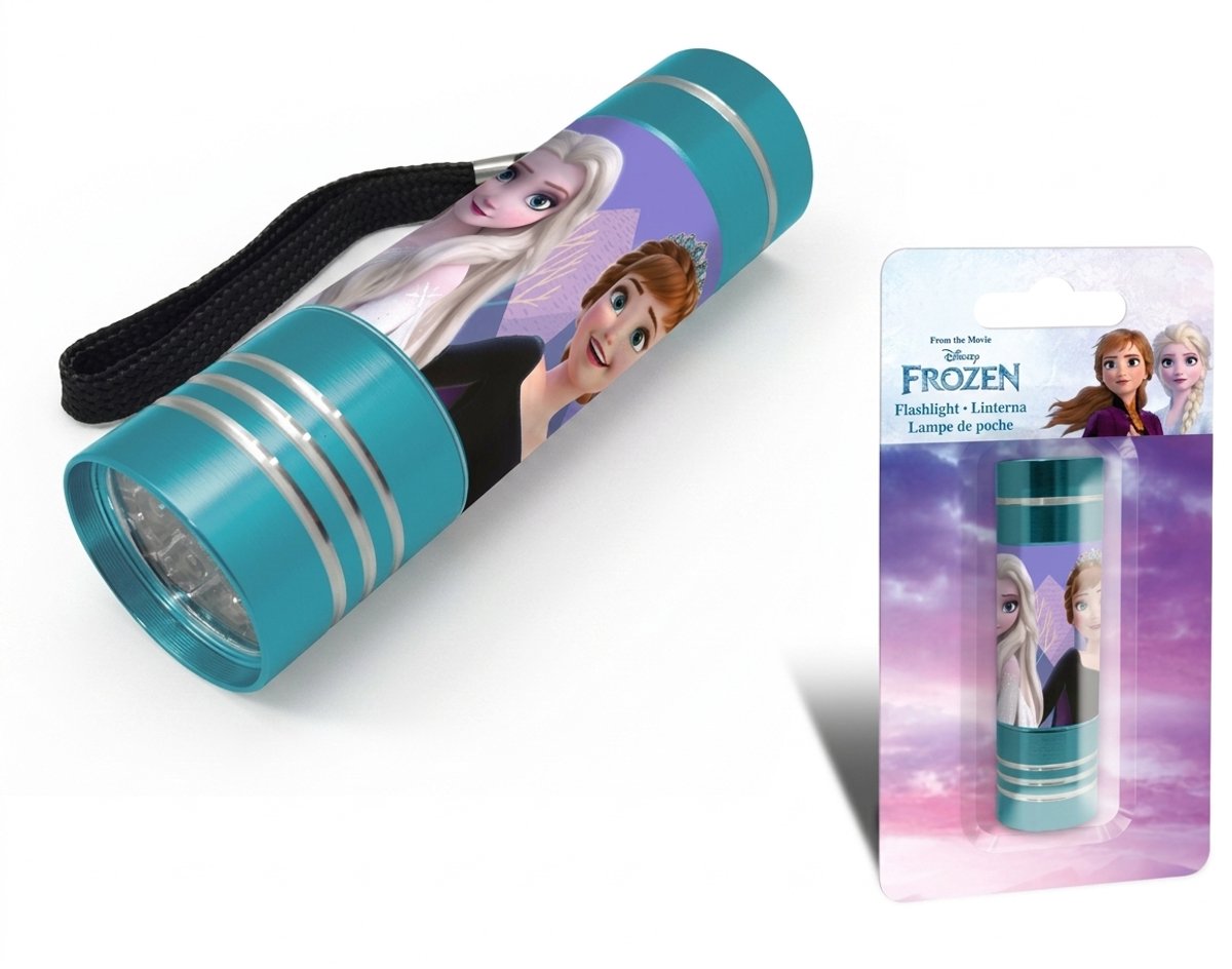 Kids Licensing Zaklamp Frozen Meisjes 9 Cm Zilver
