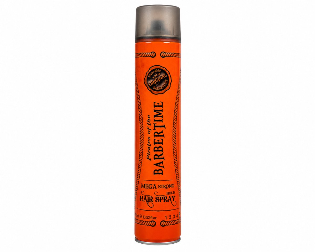 Pirates of The Barbertime - Hair Spray Mega Strong Hold 5+ - 400 ml