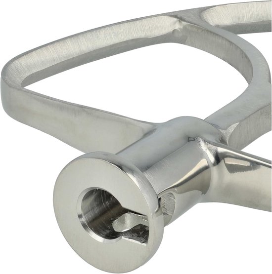 Mixer Opzetstuk - Roeraccessoire Keukenmachine - Zwaar Deeg Mengen - Gelijkmatig Roeren - 13.7 cm Breed - Zilver — afbeelding 2