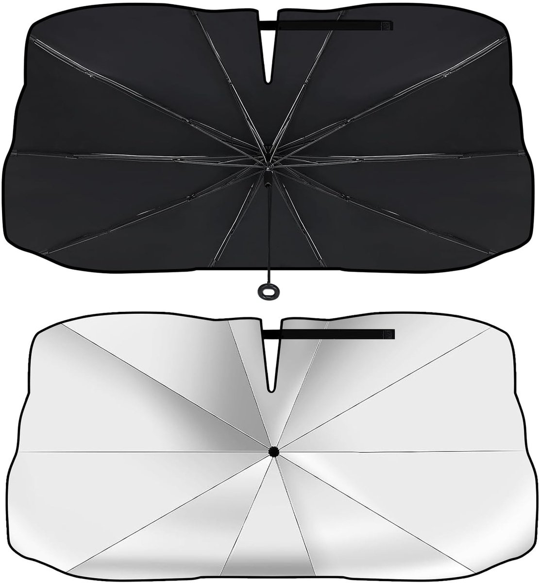 Elzusha - Opvouwbare Zonnebescherming voor Auto 140 x 79 cm