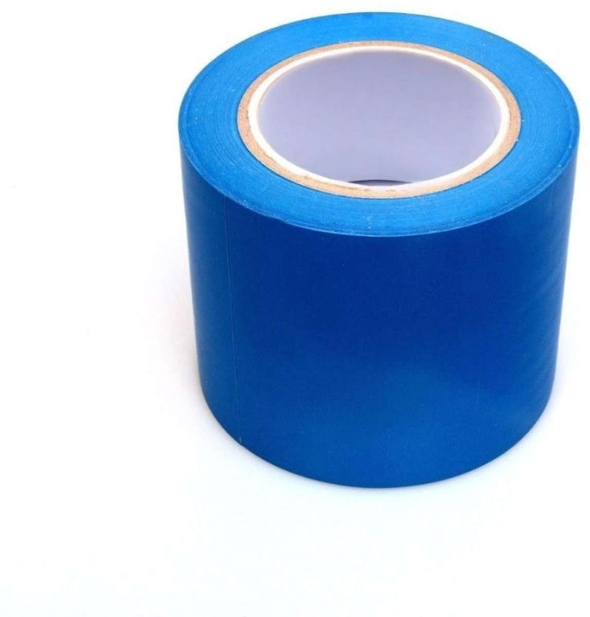 Elzusha - PVC Vloermarkeringstape met Rubber Lijm 33m x 100mm Blauw